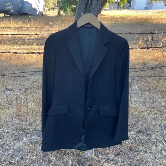 Vintage Wool Tailored Riding Coat TRI-UMPH  Ladies size 8-R - Picture 8 of 14